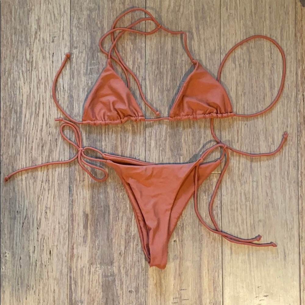 ARK Swimwear Triangle Bikini - Rust